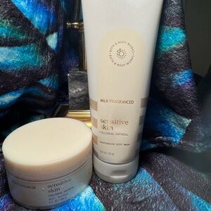 Colloidal Oatmeal Milk Fragrance Moisturizing Body Wash & Butter NWT BBW